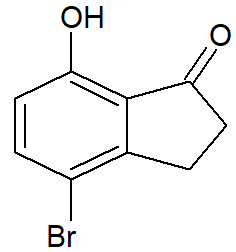 4-Bromo-7-hydroxy-1-indanone