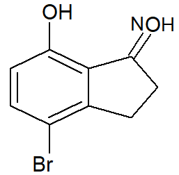 4-Bromo-7-hydroxy-1-indanone oxime